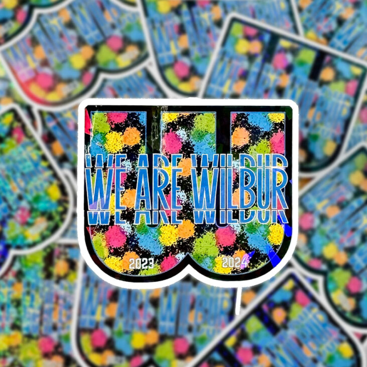 We are Wilbur 23/24 Sticker